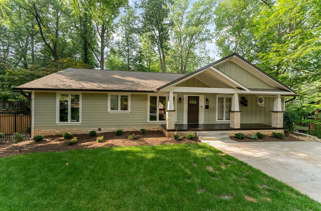 Professional real estate photography for a Winston-Salem home listing