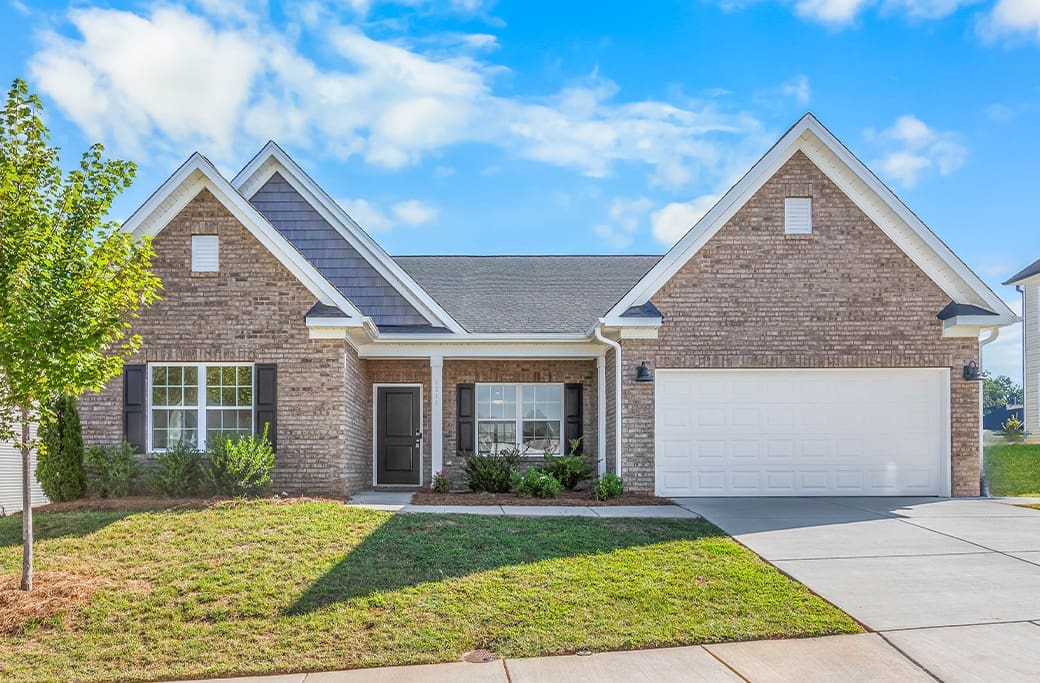 New brick home with garage in Winston-Salem, NC